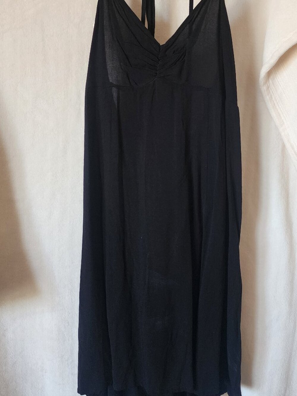 Wild Fable Black Strappy Back Mini Dress NWT Size Large